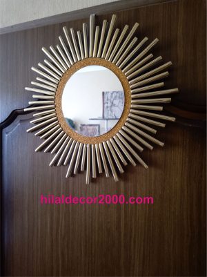 Mirror Sun wall decor