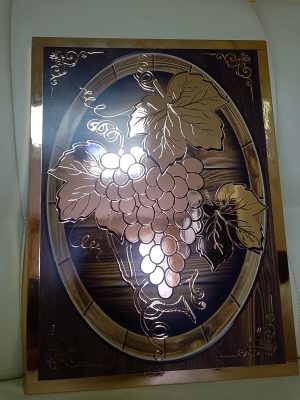 Grape painting. Grape panel