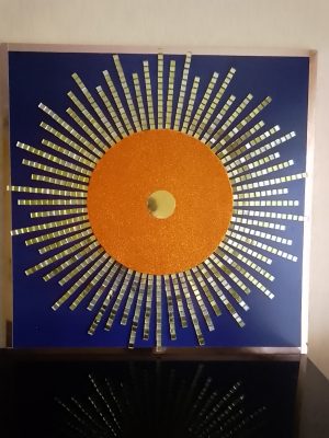 Sun panel painting